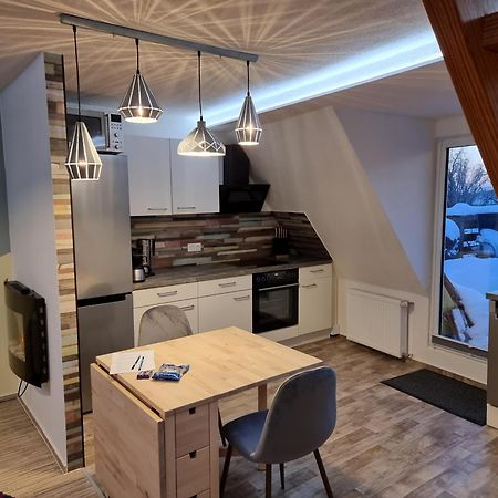 Gemuetliche Dachwohnung Mit Kleiner Oder Grosser Dachterrasse Nebeneinander 볼미르스테트 외부 사진