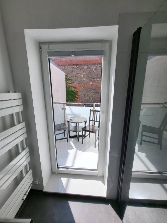 Gemuetliche Dachwohnung Mit Kleiner Oder Grosser Dachterrasse Nebeneinander 볼미르스테트 외부 사진