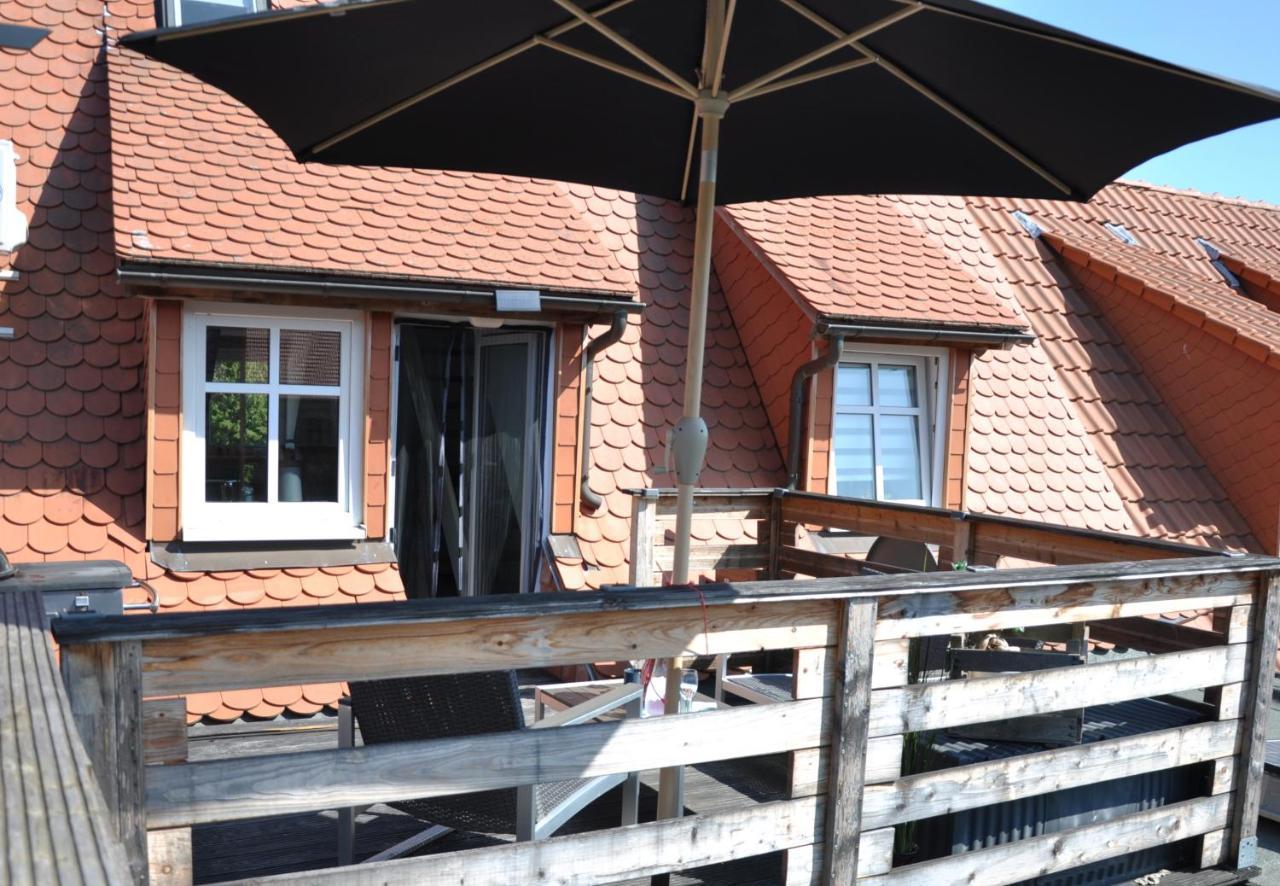 Gemuetliche Dachwohnung Mit Kleiner Oder Grosser Dachterrasse Nebeneinander 볼미르스테트 외부 사진